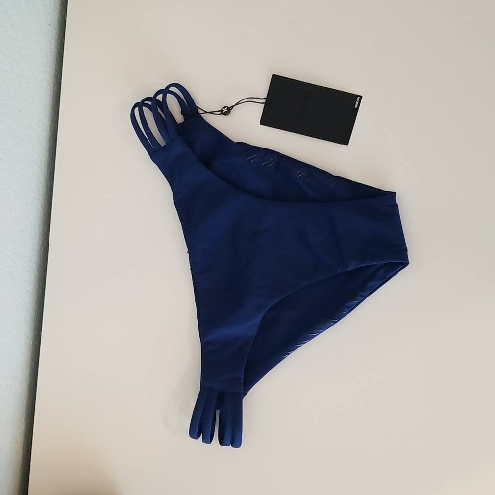 Hurley Navy Blue Strappy Bikini Bottoms